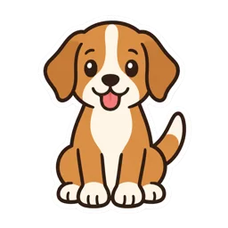 Figurinha cachorro