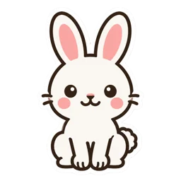 Figurinha coelho