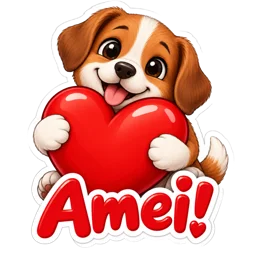 Figurinha amei